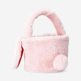 Pink bunny basket