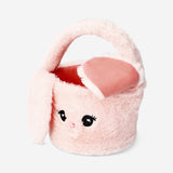 Pink bunny basket