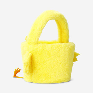 Plush chicken basket