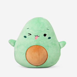 2-in-1 kids avocado travel pillow