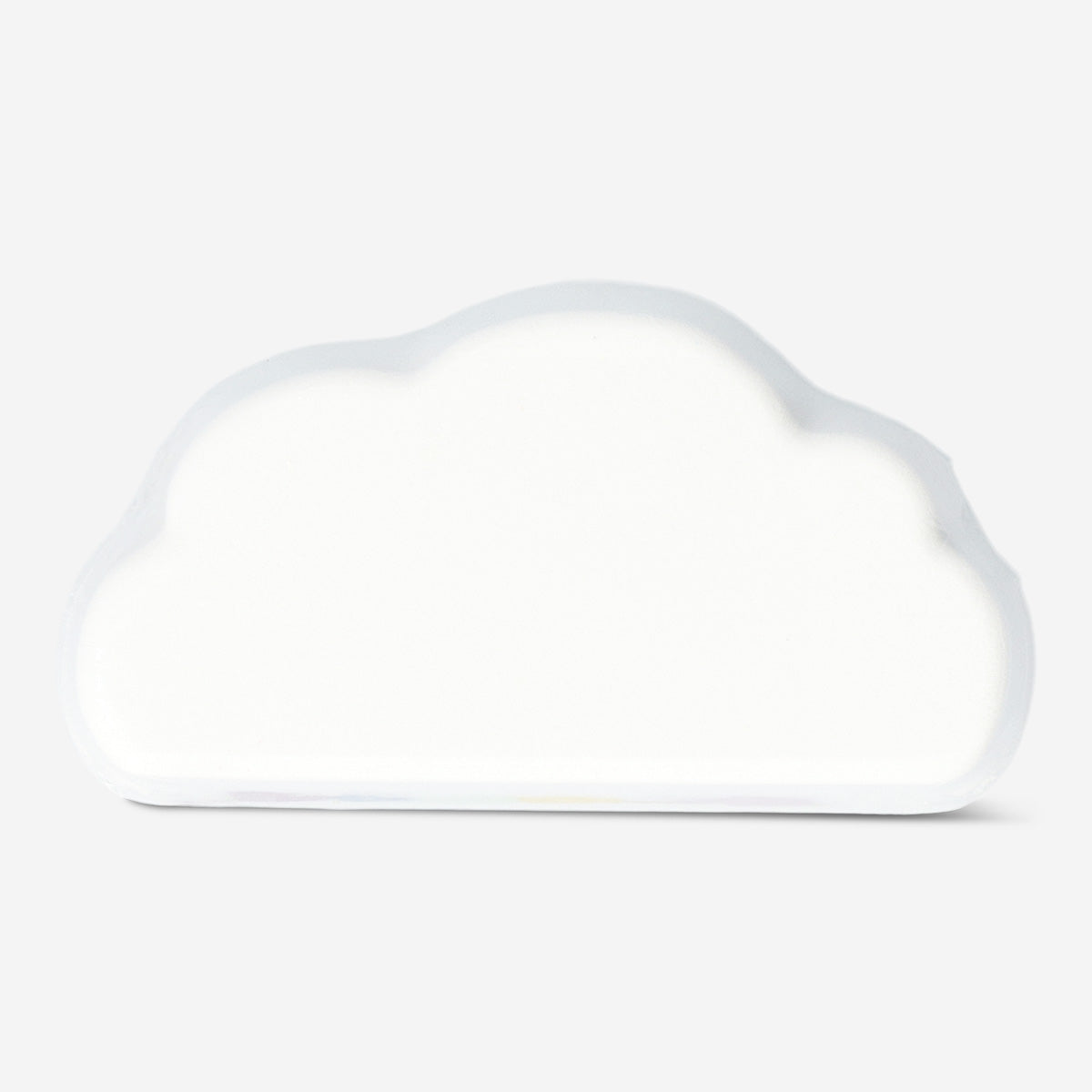 Cloud-shaped candyfloss bath fizzer