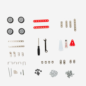 DIY metal racing car