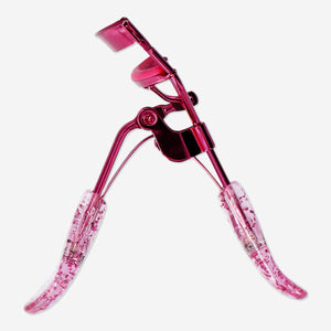 Pink glitter eyelash curler 