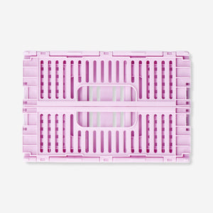 Pink collapsible storage box - 22 cm