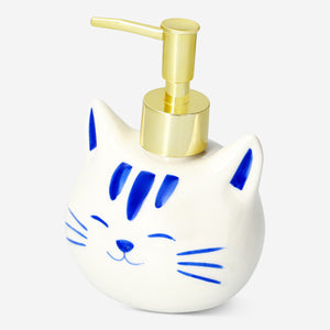 Kedi Şeklinde Seramik Sıvı Sabunluk