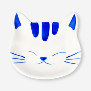 Kedi Şeklinde Seramik Katı Sabunluk