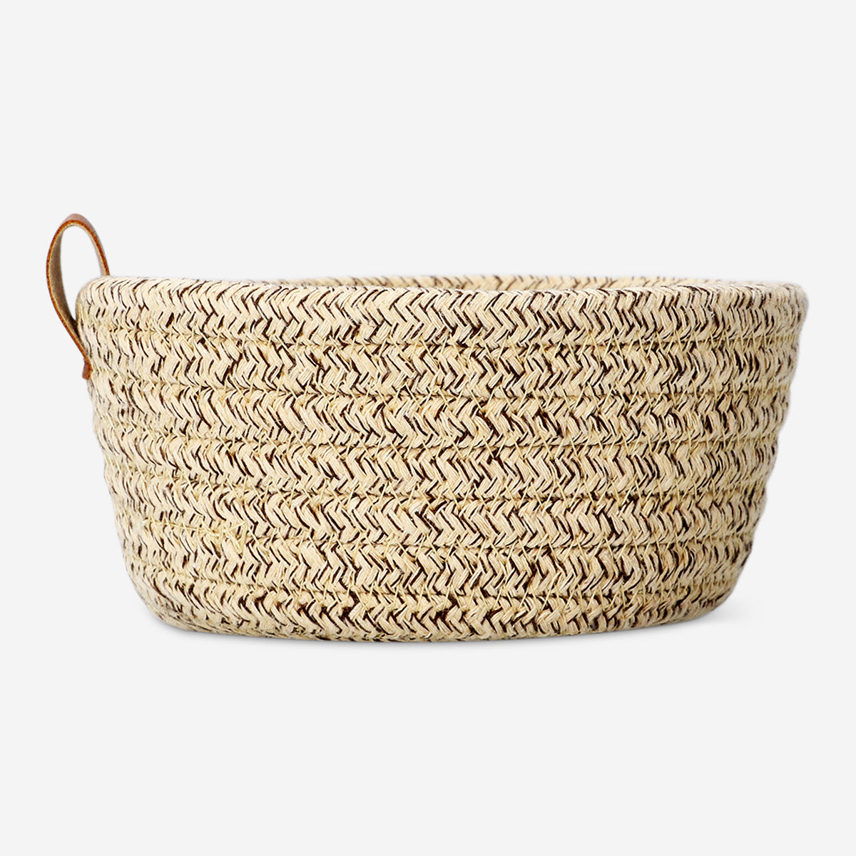 Brown rope basket - 15 cm