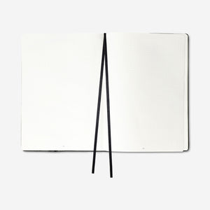 A4 bullet planner with black cover