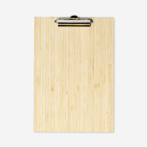 A4 bamboo clipboard