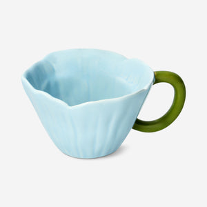 MUG SHAPE AS FLOWER WITH HANDLE OPTION 1