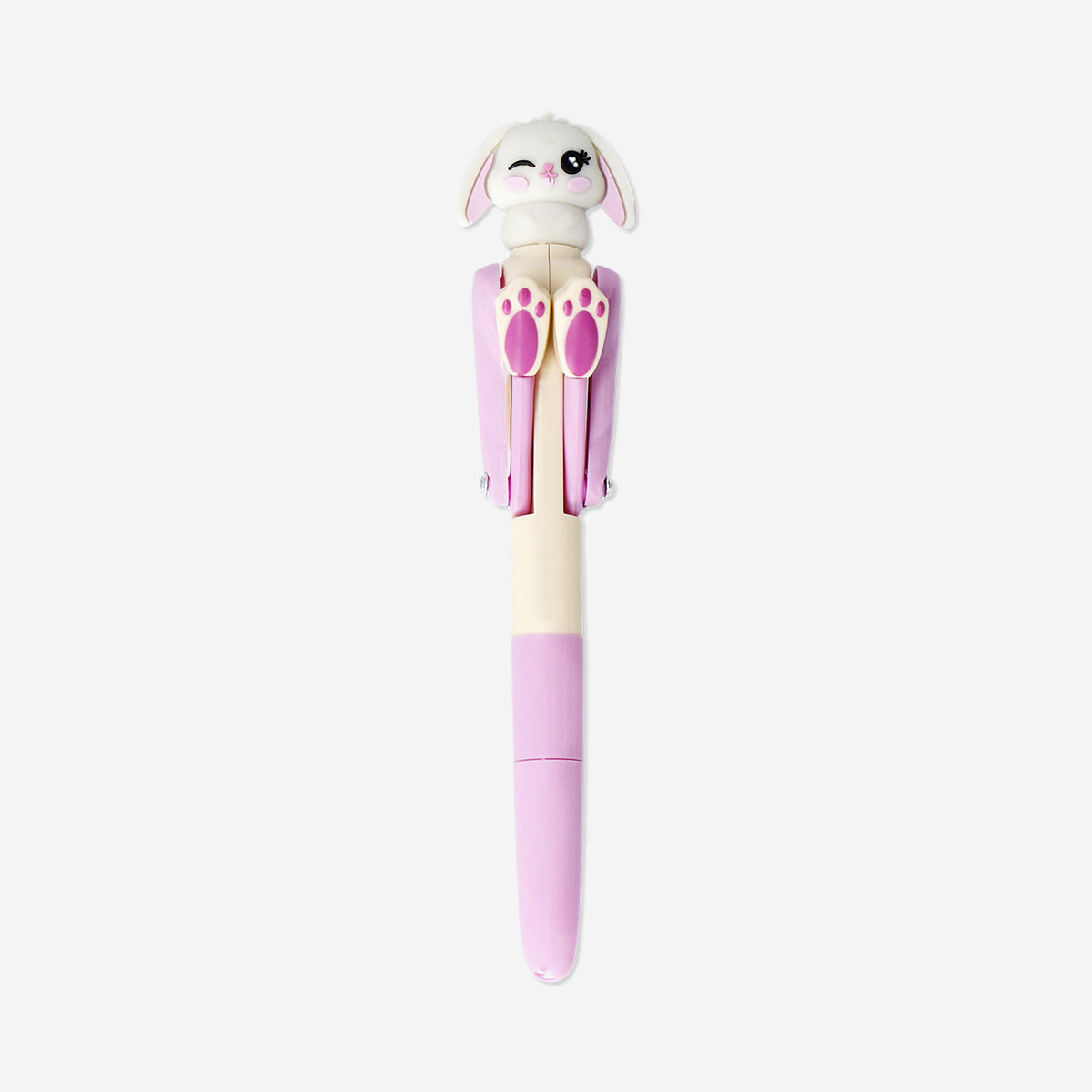 Kicking ballpoint pen - Easter bunny