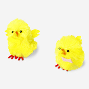 8'li Mini Sarı Dekoratif Tavuk