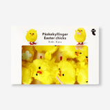 Mini yellow Easter chicks - 8 pcs