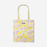 Tote bag - Bunnies and flowers