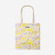 Tote bag - Bunnies and flowers