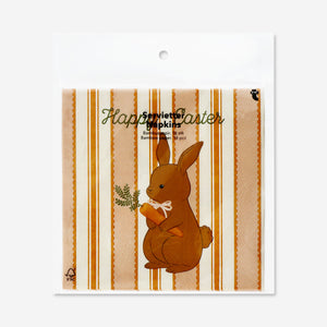 Easter bunny napkins - 16 pcs