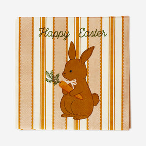 Easter bunny napkins - 16 pcs