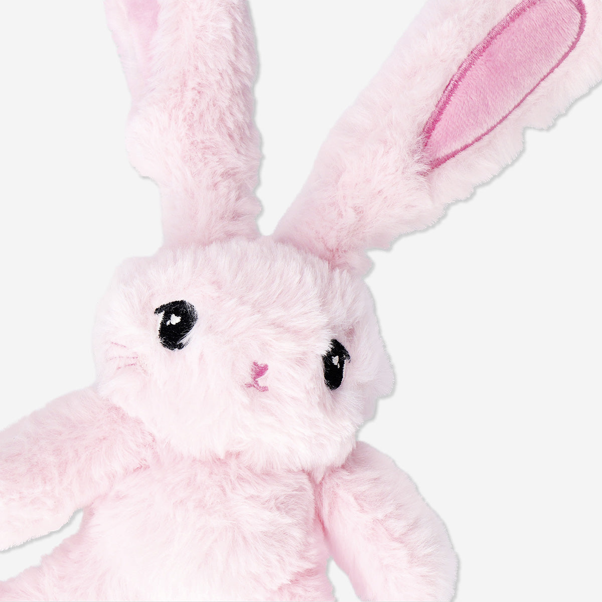 Plush toy - Pink bunny with adjustable ears