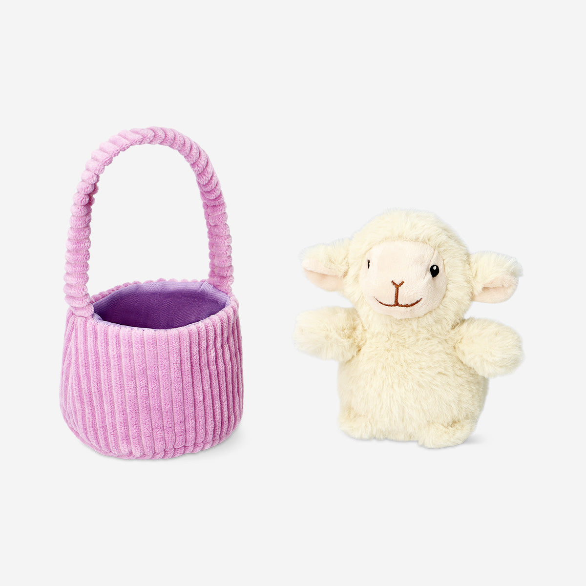 Plush toy - Sheep in basket