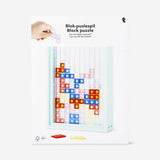 3D block puzzle in a frame