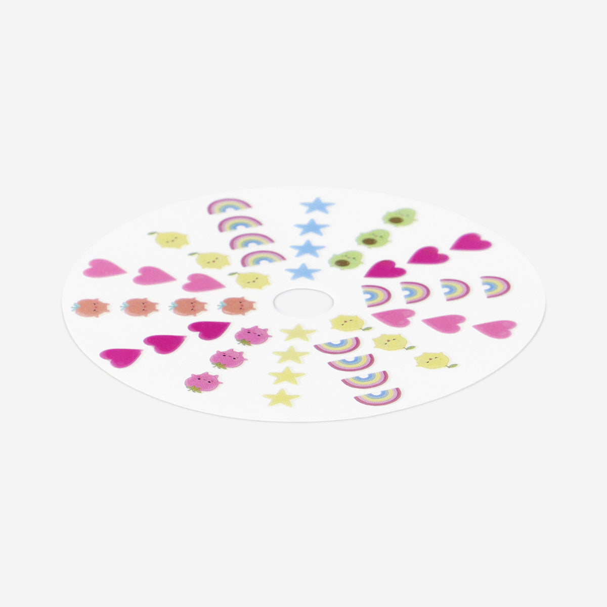 Meyve Temalı Çocuk Tırnak Stickerı