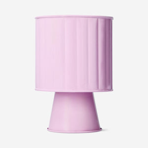 Elevated blue metal plant pot - 12 cm