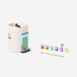 Kendin Boya Seramik Saksı