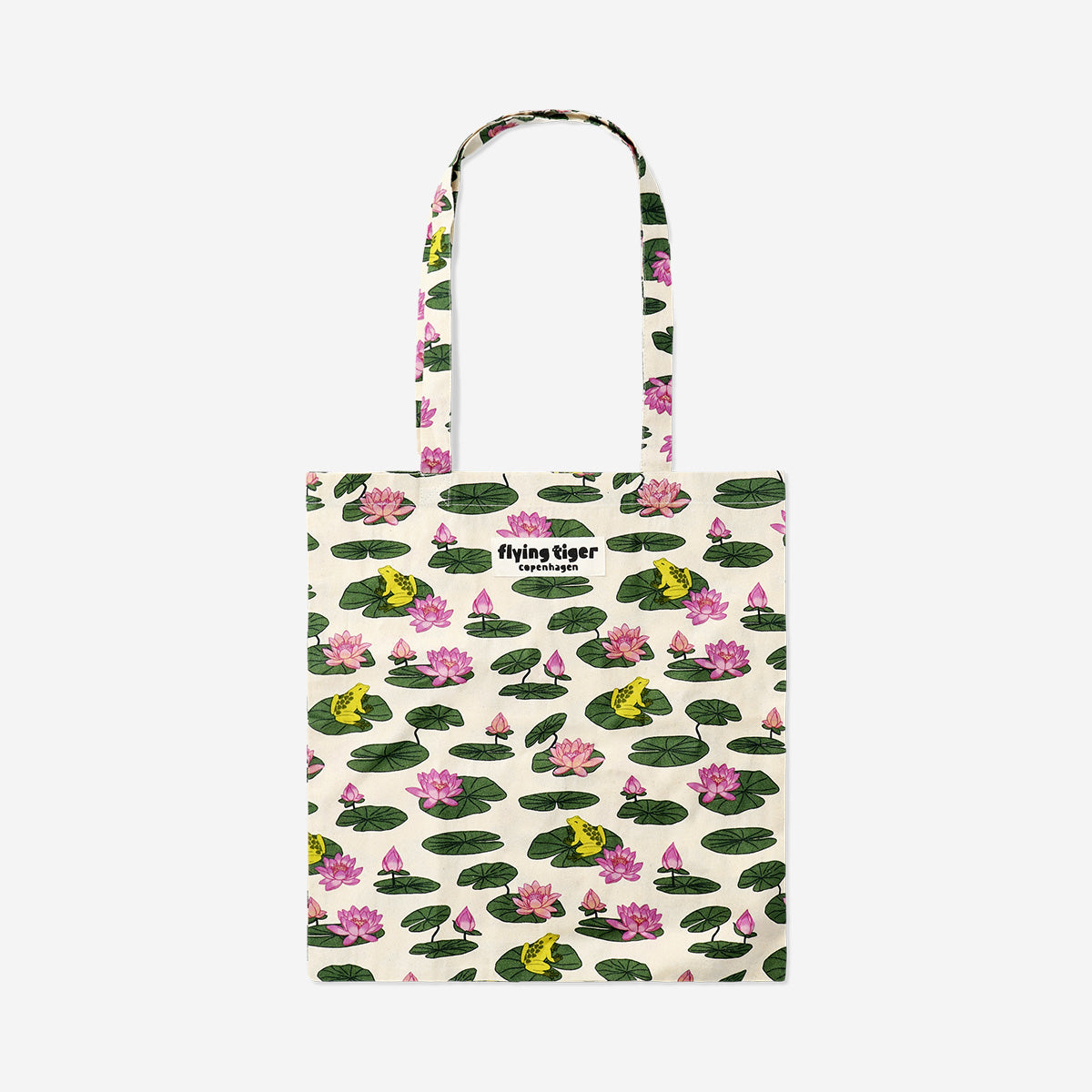 Tote bag - Frogs and lily pads
