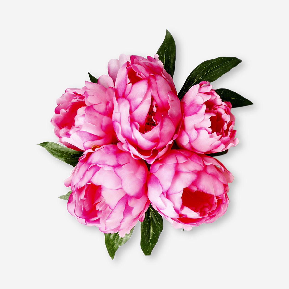 Decorative pink bouquet - 30 cm