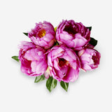 Decorative multi coloured bouquet - 30 cm