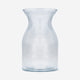 Clear glass vase - 19 cm