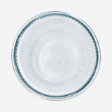 Clear glass vase - 19 cm