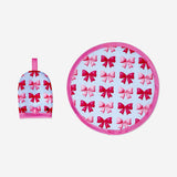 Foldable pop up bow fan