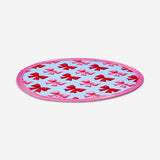 Foldable pop up bow fan