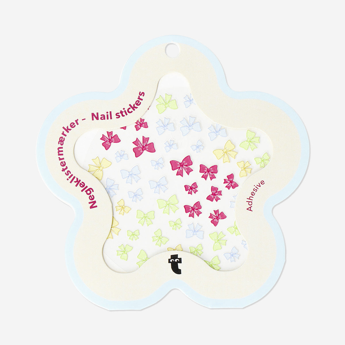 Nail stickers - 3D bows