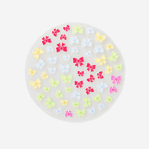 Nail stickers - 3D bows