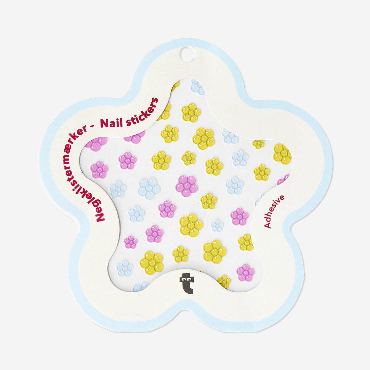 Nail stickers - 3D flowers