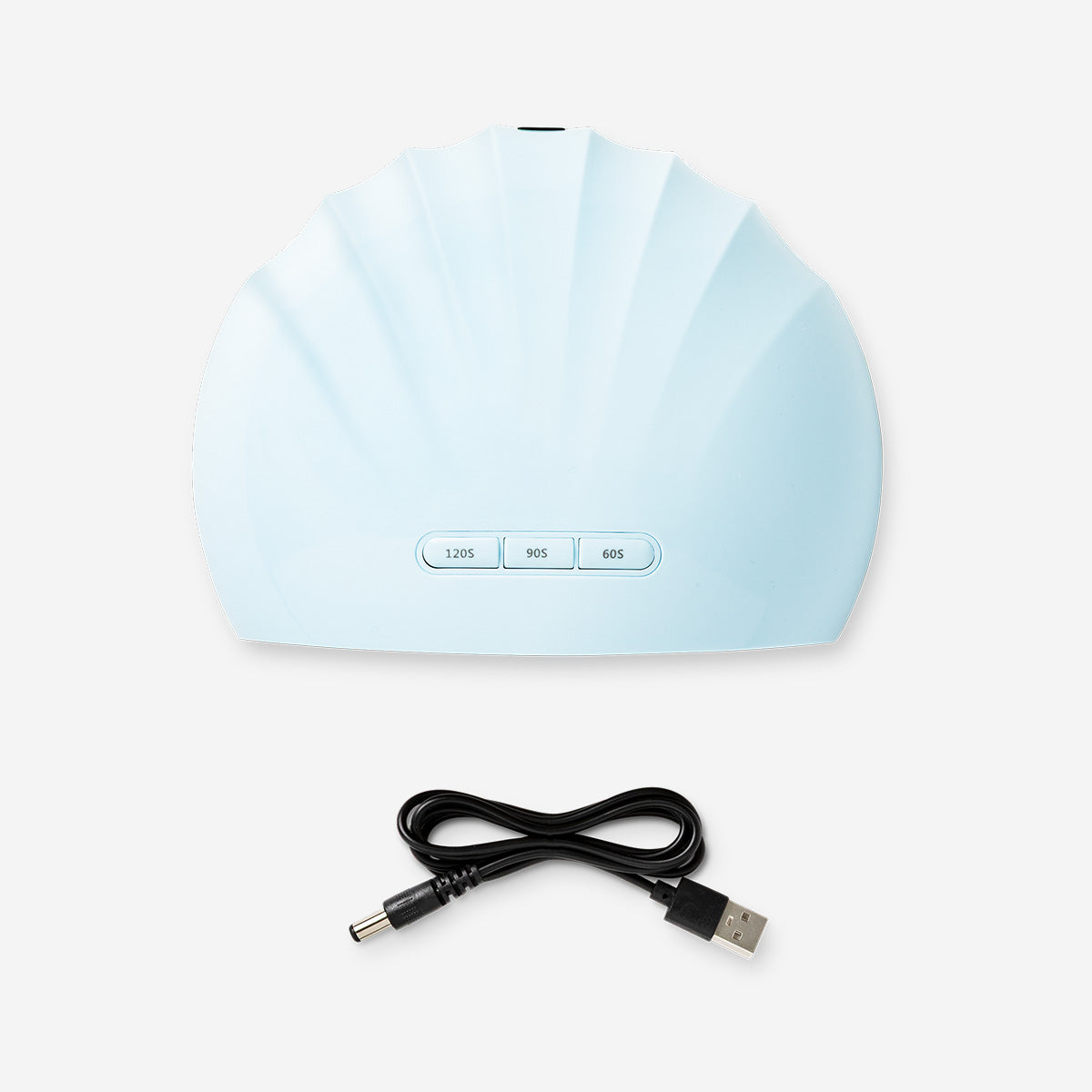 Blue shell nail lamp