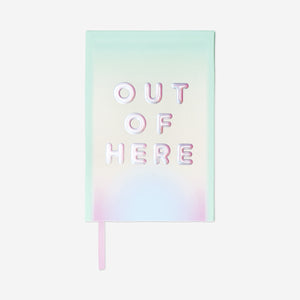 Mavi Renk Geçişli Not Defteri