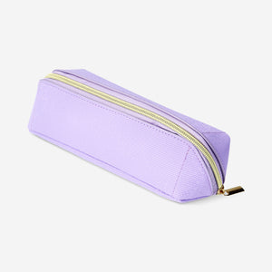 Fermuarlı Mor Kalem Kutusu