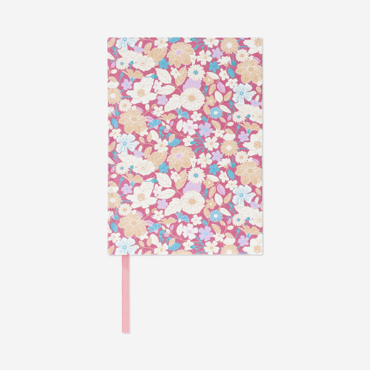 A5 bullet planner with floral fabric cover