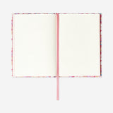 A5 bullet planner with floral fabric cover