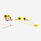 DIY crochet sunflowers kit
