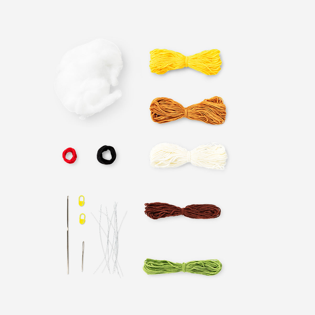 DIY crochet sunflowers kit