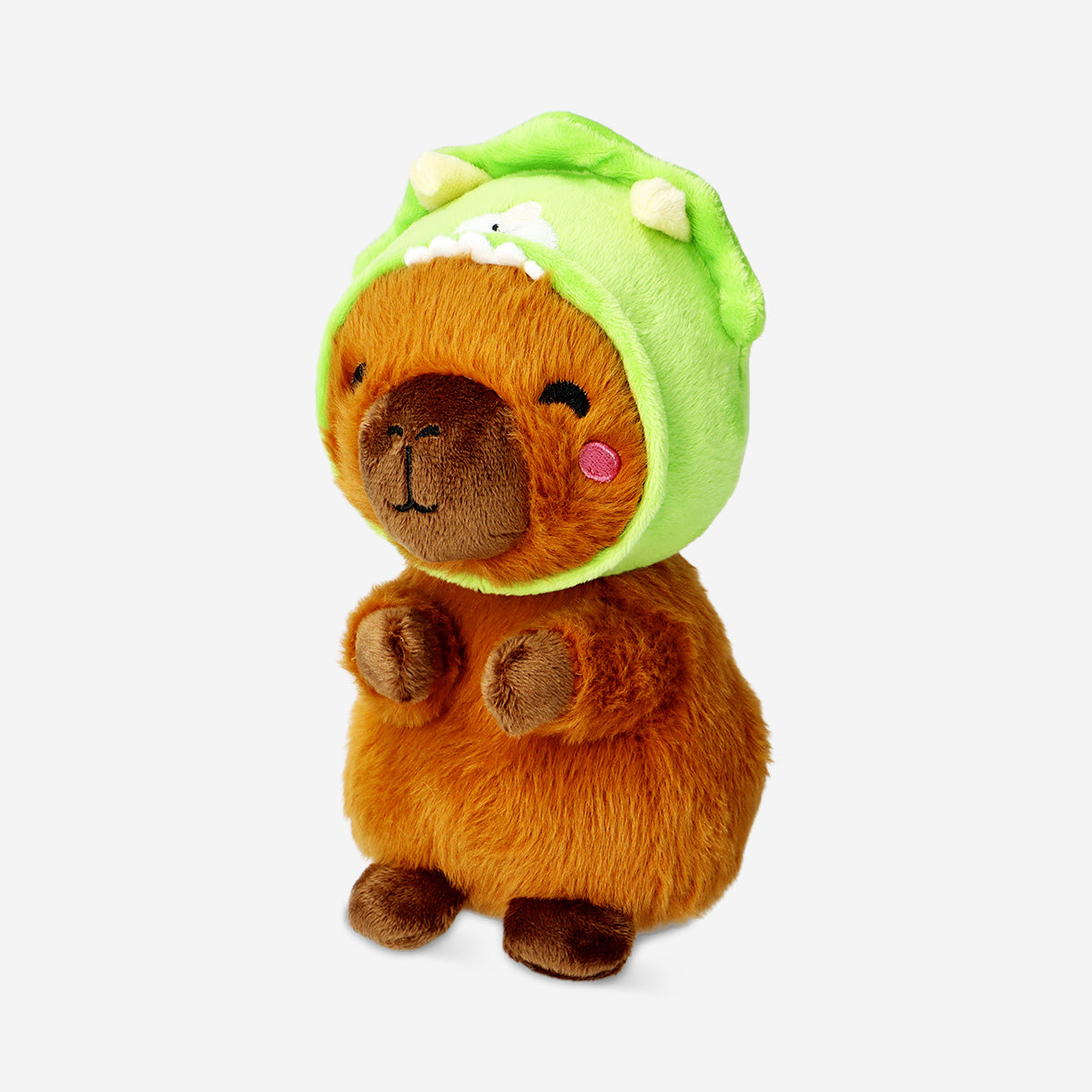 Plush toy - Capybara with Triceratop hat | Flying Tiger Türkiye