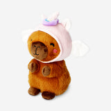 Peluş Unicorn Şapkalı Kapibara