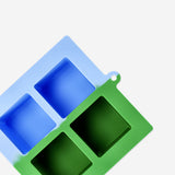 Mavi Yeşil Renkli Büyük Boy Buz Kalıbı