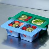 Mavi Yeşil Renkli Büyük Boy Buz Kalıbı