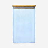Designer Collection - Blue glass storage container with lid - 1,7 L