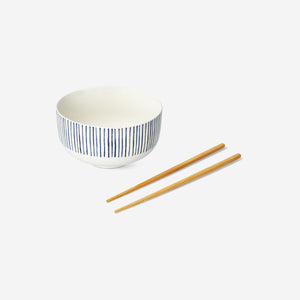 Seramik Ramen Kasesi ve Chopstick Seti